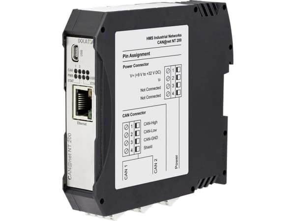Ixxat 1.01.0332.42000 CAN-omformer Ethernet, CAN, USB 9 V/DC, 12 V/DC, 24 V/DC, 36 V/DC 1 stk