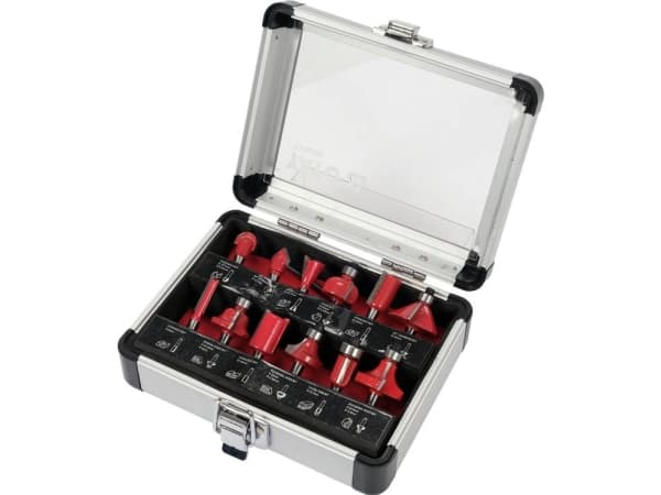 Yato YT-68006, Bit-sett, 6 mm, 12 stykker, 6, 12, 12,7, 13, 16, 22, 25,4, 28,6, 32 mm