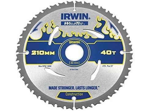 IRWIN WIDIA levysahanterä 210*30*40z CSB
