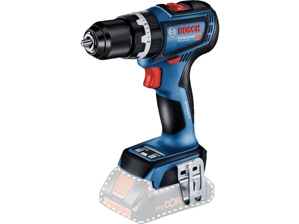Bosch GSB 18V-90 C Professional - Hammerbor/driver - trådløs - nøkkelfri borhylse 13 mm - 64 N·m - uten batteri - 18 V - SOLO