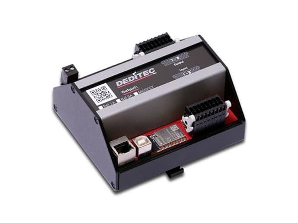 Deditec BS-WEU-O8-R8 #####BS-moduuli WiFi, Ethernet, USB Digitaalitulojen määrä: 8 Digitaalitulojen määrä: 8