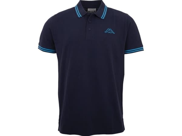 Kappa Polotröja 709361-19-4024 Marinblå L