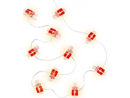 Goobay 60249, Fe lys, Rød, Sølv, Gjennomsiktig, Hvit, Kopper, Plast, IP20, 10 ampuller, LED