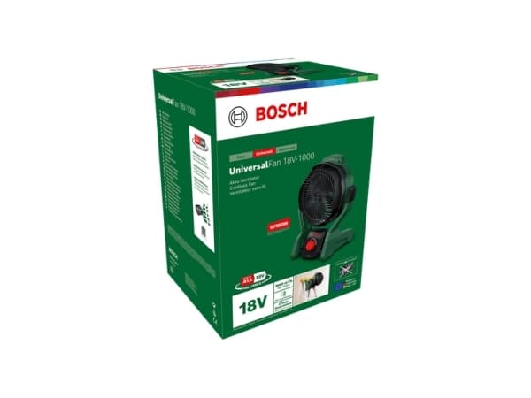 Bosch Universal Fan 18V-1000 - Kjølevifte - bærbar - 22.5 cm - SOLO