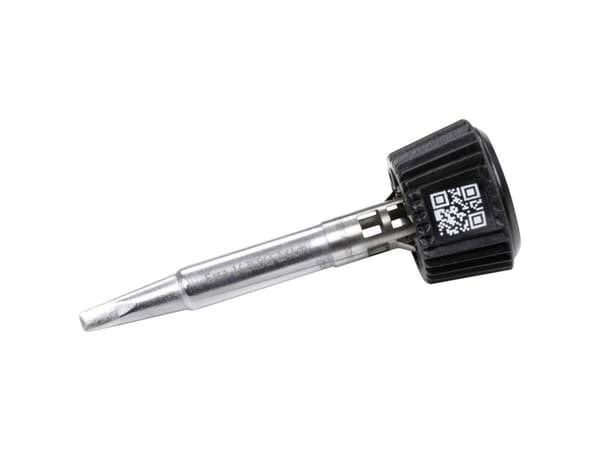 Ersa 0142CDLF24L/SB Loddespids Mejselform Spidsstørrelse 2.40 mm Indhold 1 stk