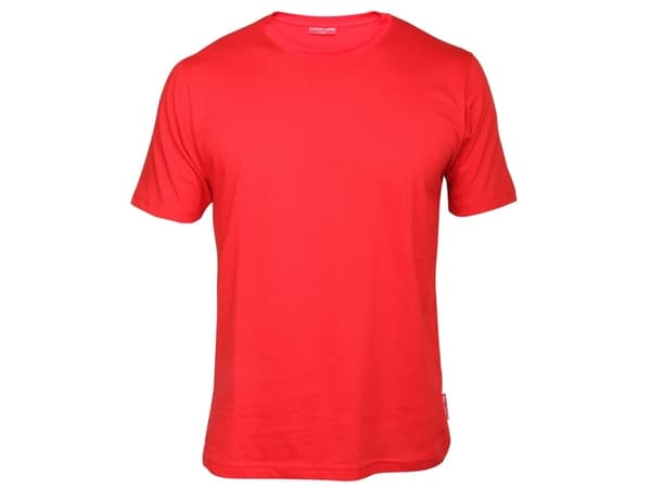 Lahti Pro T-shirt i bomull r. XXL röd - L4020105