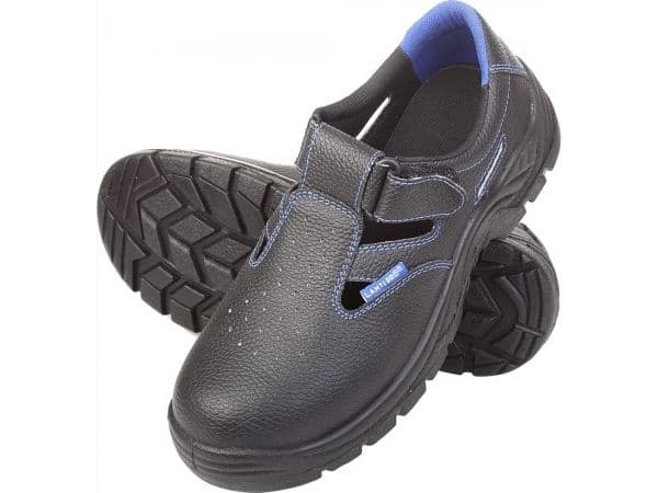 Lahti Pro skinnsandaler svart og blå "45" (L3060945)