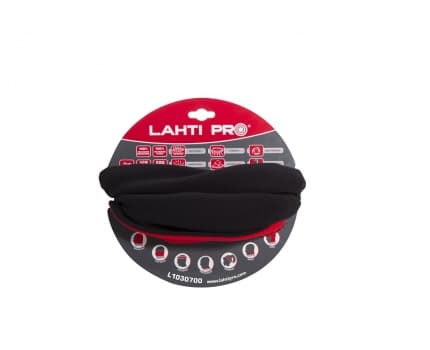 Lahti Pro Monikäyttöinen fleecepiippu, musta/punainen L1030700 L1030700