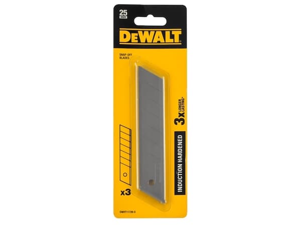 DEWALT TERÄT 25mm HARDENED 3kpl.