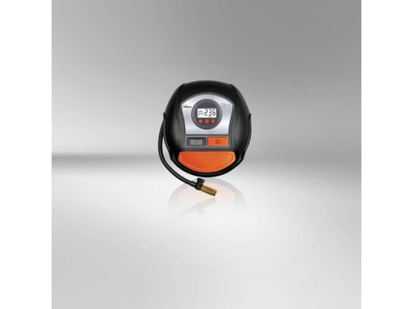 OSRAM OTIC650 Kompressor Tyreinflate Connect 650 6.9 bar Automatisk slukning, Digitalt display , 12 V adapter til drift per kabel, Opbevaringskasse/-