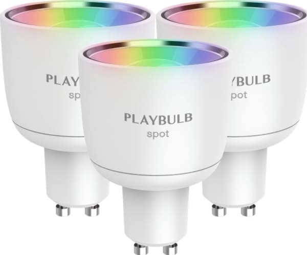 MIPOW MIPOW Playbulb ™ Spot - Bluetooth Smart LED Spot Light, GU10, 3 Pieces