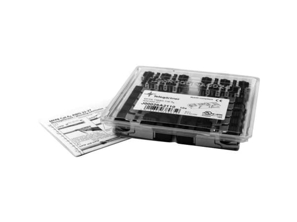 Telegärtner-kontakt TPRJ45 feltmontering CAT6A MFP8 T568A 10Pak