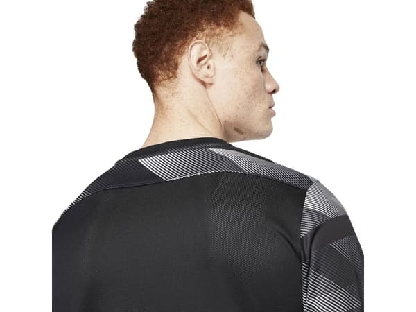 Miesten panssari Nike Dry Park IV JSY LS GK Musta CJ6066 010 (2XL)