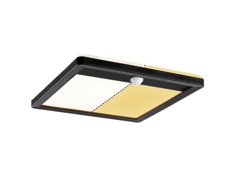Paulmann 94709 Lamina PIR 2200K eck. schwarz LED-loftslampe 14 W Sort