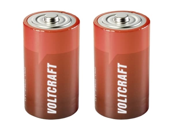 V-TCRAFT LR20 Mono (D) emäksinen mangaaniparisto 18000 mAh 1,5 V 2 kpl (VC-12941365)