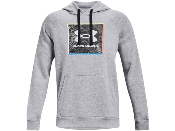 Under Armour UA Rival Flc Graphic Hoodie grey 1370349 011
