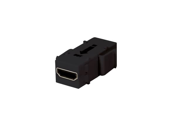 LogiLink Keystone modulaarinen HDMI-liitin toistimella, jossa on snap-in-laite tavallisille Keystone-paneeleille ja -pistorasioille, - 1 kpl (NK0033)