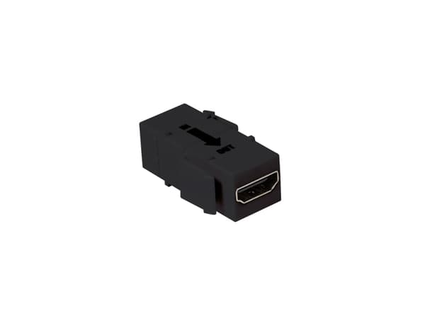 LogiLink Keystone modulaarinen HDMI-liitin toistimella, jossa on snap-in-laite tavallisille Keystone-paneeleille ja -pistorasioille, - 1 kpl (NK0033)