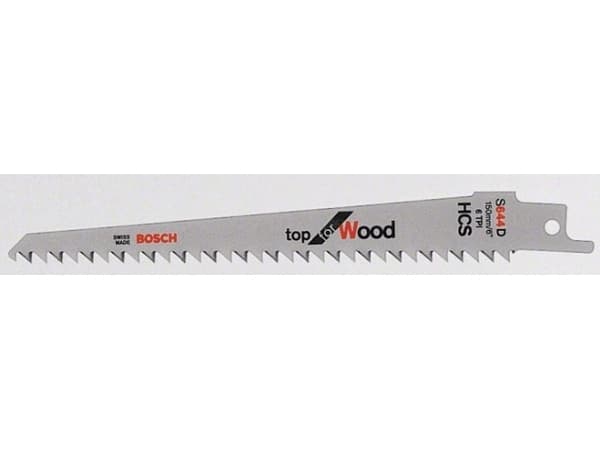 Bosch Top for Wood S 644 D - Sågblad - för trä, plast, spånskiva, plywood, construction boards, MDF-skiva - 5 delar - längd: 150 mm