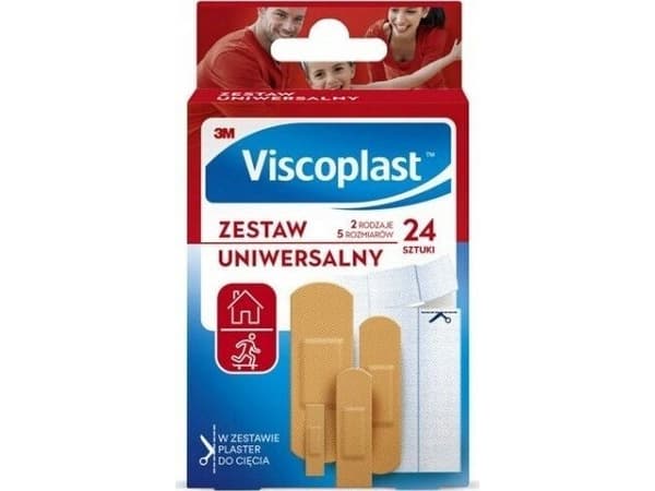 Sila Viscoplast universalplaster 24 stk