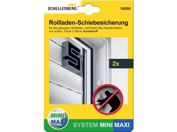 Schellenberg 16000 Oplukkesikring Passer til Schellenberg mini, Schellenberg Maxi