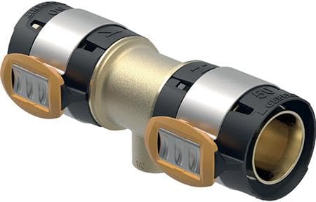 Geberit FlowFit tee 50 mm x 1 x 50 mm, blyfri rødgods
