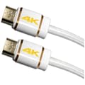 Miniatyrbild 1 av 2: Maxtrack HDMI Anslutningskabel HDMI-A-kontakt, HDMI-A-kontakt 2.00 m Vit C 216-2 L 4K UHD HDMI-kabel