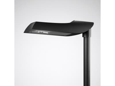 Trilux 6539251, Utomhus pelar-/stolpbelysning, Antracit, Gjuten aluminium, IP66, Entré, Trädgård, Trädgårdsgång, Gata, II