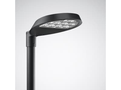 Trilux 6547940, Utomhus pelar-/stolpbelysning, Antracit, Gjuten aluminium, IP66, Entré, Trädgård, Trädgårdsgång, Gata, II