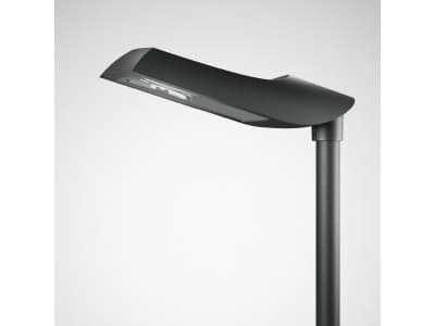 Trilux 6537240, Utomhus pelar-/stolpbelysning, Antracit, Gjuten aluminium, IP66, Entré, Trädgård, Trädgårdsgång, Gata, II