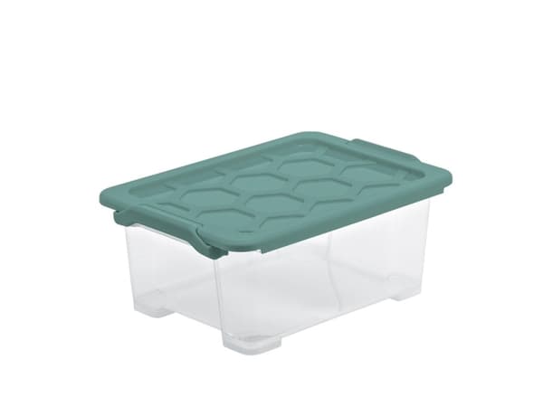 Rotho 1007805092WS, Lager boks, Grønn, Gjennomsiktig, Rektangulær, Plast, Monokromatisk, Innendørs