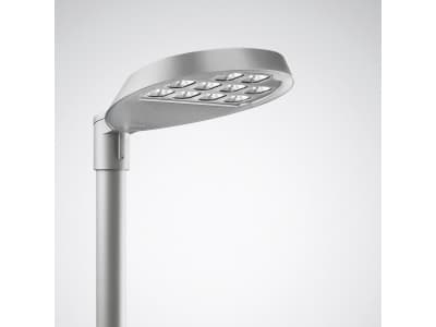 Trilux 6545640, Utomhus pelar-/stolpbelysning, Grå, Silver, Gjuten aluminium, IP66, Entré, Trädgård, Trädgårdsgång, Gata, II