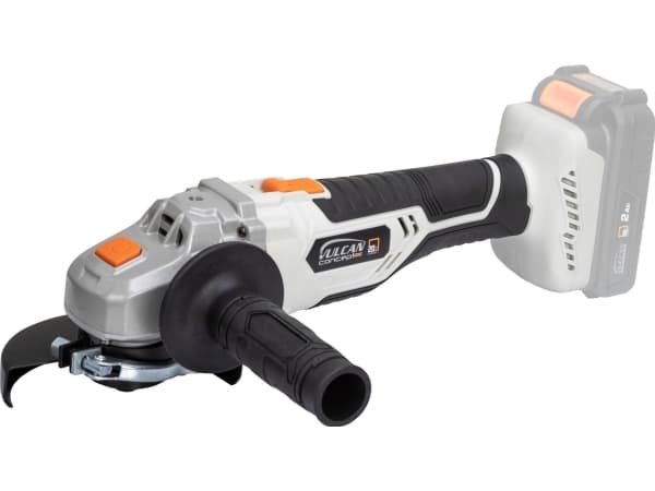 Vulcan vinkelsliper 115mm. uten batteri/lader tilkobling 20v - SOLO