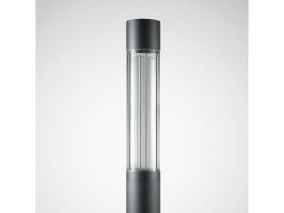 Trilux 6763551, Utomhus pelar-/stolpbelysning, Antracit, Gjuten aluminium, IP65, Entré, Trädgårdsgång, II