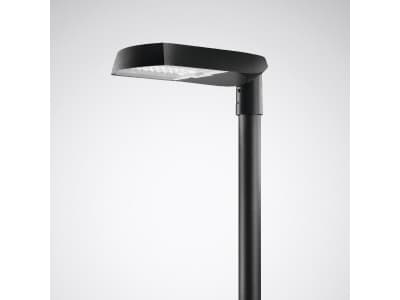 Trilux 6544240, Utomhus pelar-/stolpbelysning, Antracit, Gjuten aluminium, IP66, Entré, Trädgård, Trädgårdsgång, Gata, II