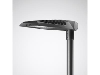 Trilux 6439151, Utomhus pelar-/stolpbelysning, Antracit, Gjuten aluminium, IP66, Trädgårdsgång, Gata, II