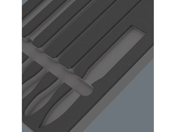 Wera 05137383001, Skuminsats, Wera, 1 styck, Svart, 344 mm, 392 mm