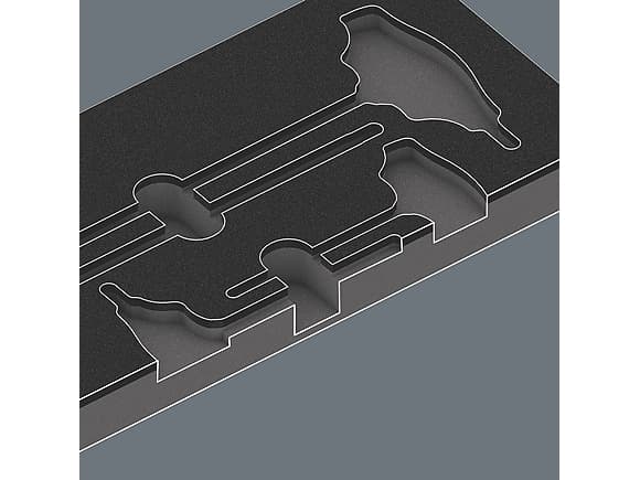 Wera 05150103001, 344 mm, 392 mm, 30 mm, 405 mm, 360 mm, 60 mm