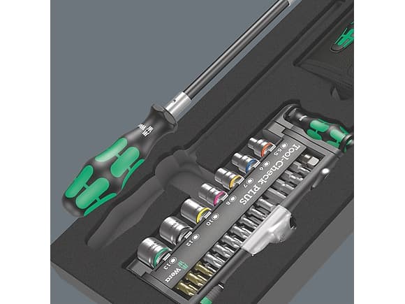 Wera Kraftform Compact + Tool-Check PLUS Bit ruuvinväännin 1/4