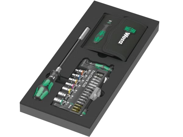 Wera Kraftform Compact + Tool-Check PLUS Bit ruuvinväännin 1/4