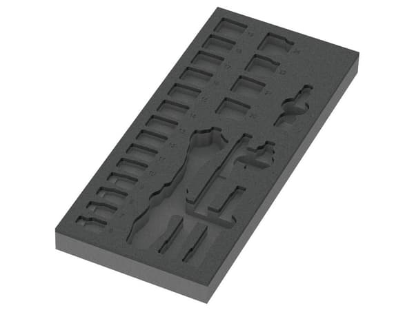 Wera 05137321001 Zyklop-vaahtomuovi 1 kpl (L x S x K) 172 x 392 x 30 mm