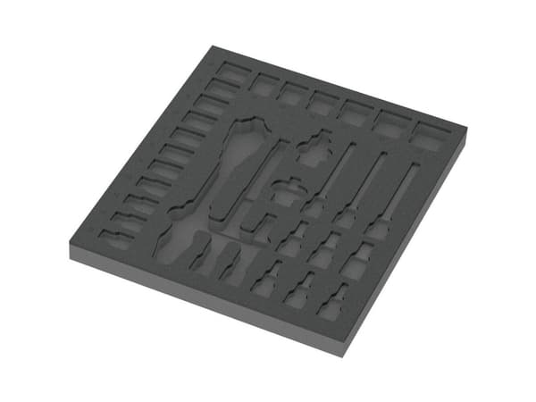 Wera 05137322001 Zyklop-vaahtomuovi 1 kpl (L x S x K) 344 x 392 x 30 mm