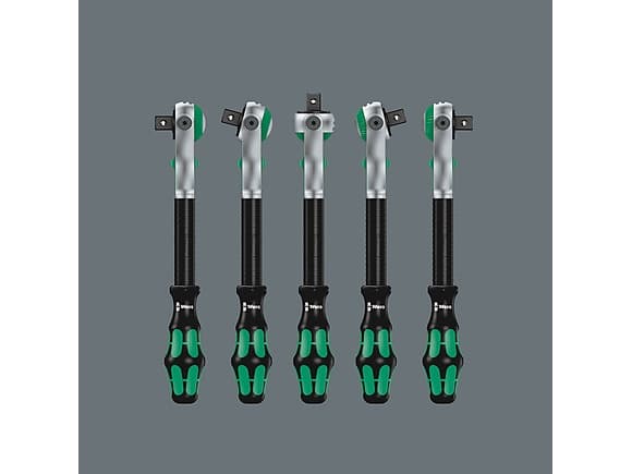 Wera 05150111001, 23 stykker, Sort, Grønn, Stål, Sort, Grønn, 2,19 kg, 40,5 cm, 18,5 cm
