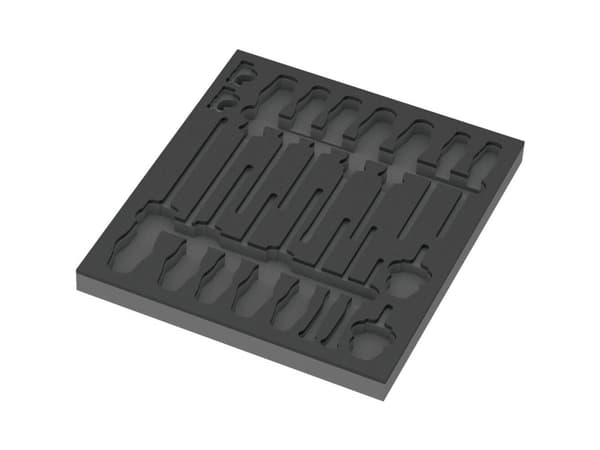 Wera 05137310001 Skumplastinsats 1 st (L x B x H) 344 x 392 x 30 mm