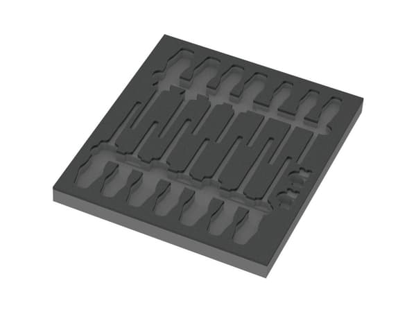 Wera 05137311001 Vaahtomuovisetti 1 kpl (L x S x K) 344 x 392 x 30 mm