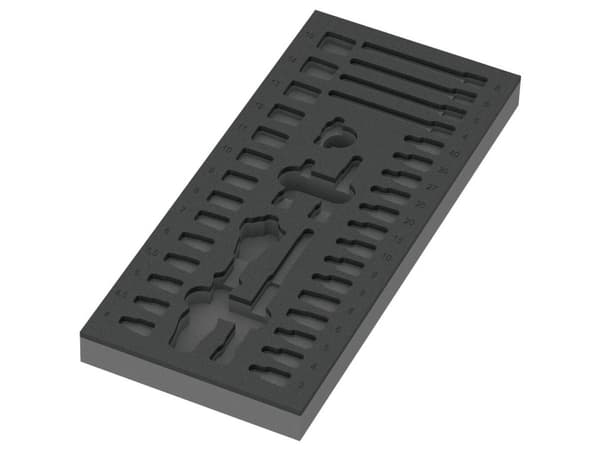 Wera 05137320001 Zyklop-vaahtomuovi 1 kpl (L x S x K) 172 x 392 x 30 mm