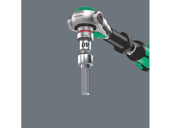 Wera 05150113001, Pistorasiasarja, 3/8", Metrinen, 4,5,6,7,8,10 mm, TX15, TX20, TX25, TX27, TX30, TX40, 392 mm