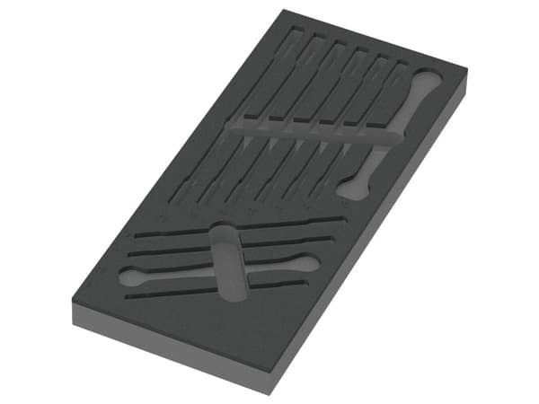 Wera 05137330001 Jokerin vaahtomuovisetti 1 kpl (L x S x K) 172 x 392 x 30 mm