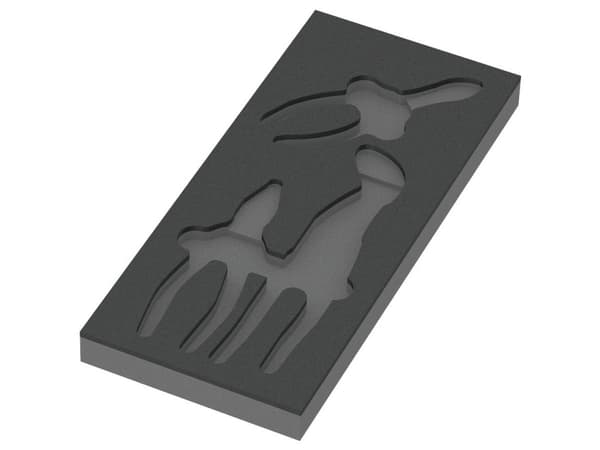 Wera 05137380001 Skumplastinsats 1 st (L x B x H) 172 x 392 x 30 mm