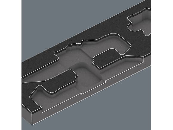 Wera 05150140001, Insexnycklar med L-handtag, set, Metrisk, 20 styck, 1.5,2,2.5,3,4,5,6,8,10 mm, 405 mm, 185 mm